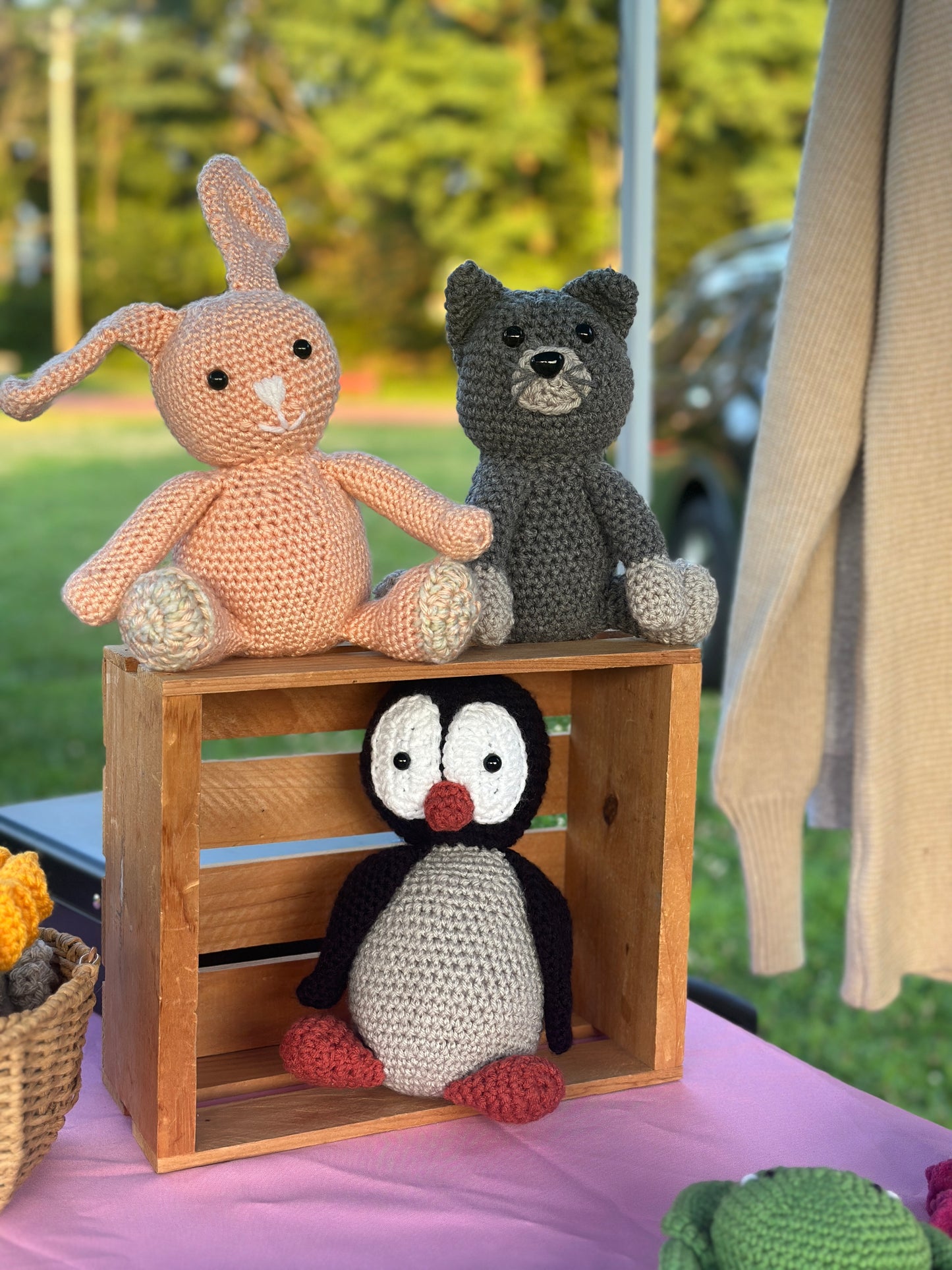 Snuggle Stitch Crocheted Animals