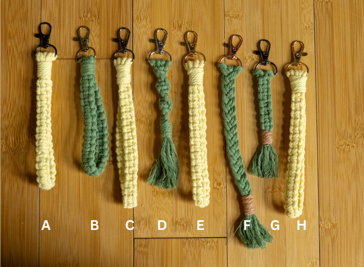 Handmade Macrame Keychain