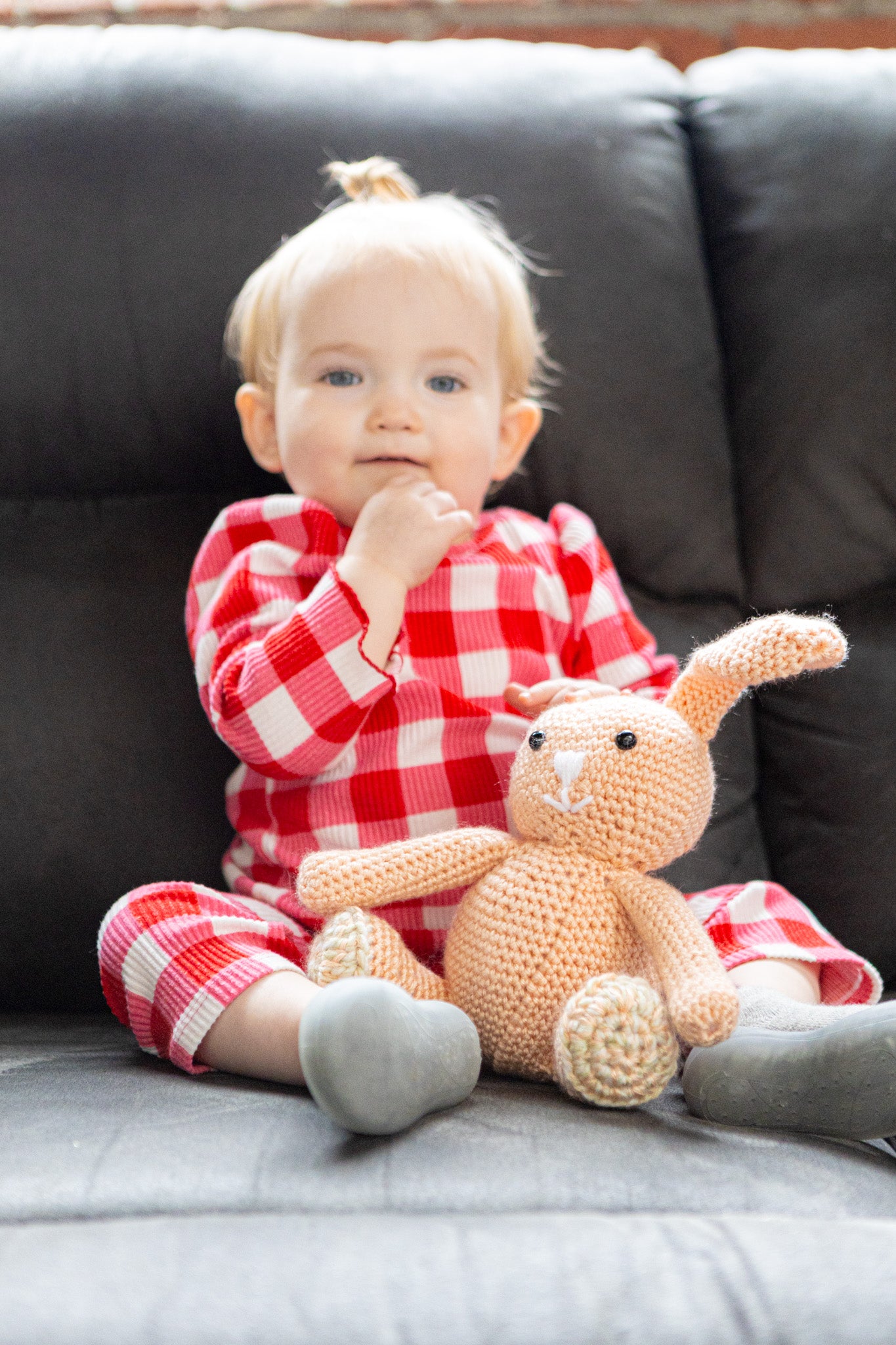 Snuggle Stitch Crocheted Bunny