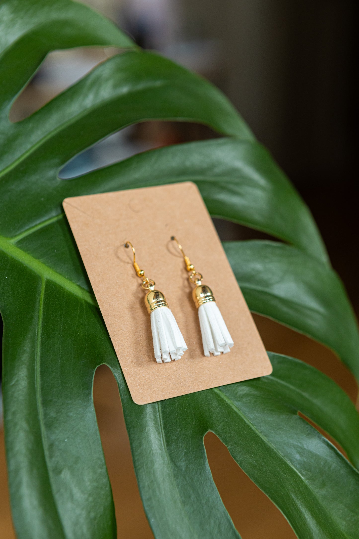 Handmade Tassel Earrings | Boho Statement Jewelry