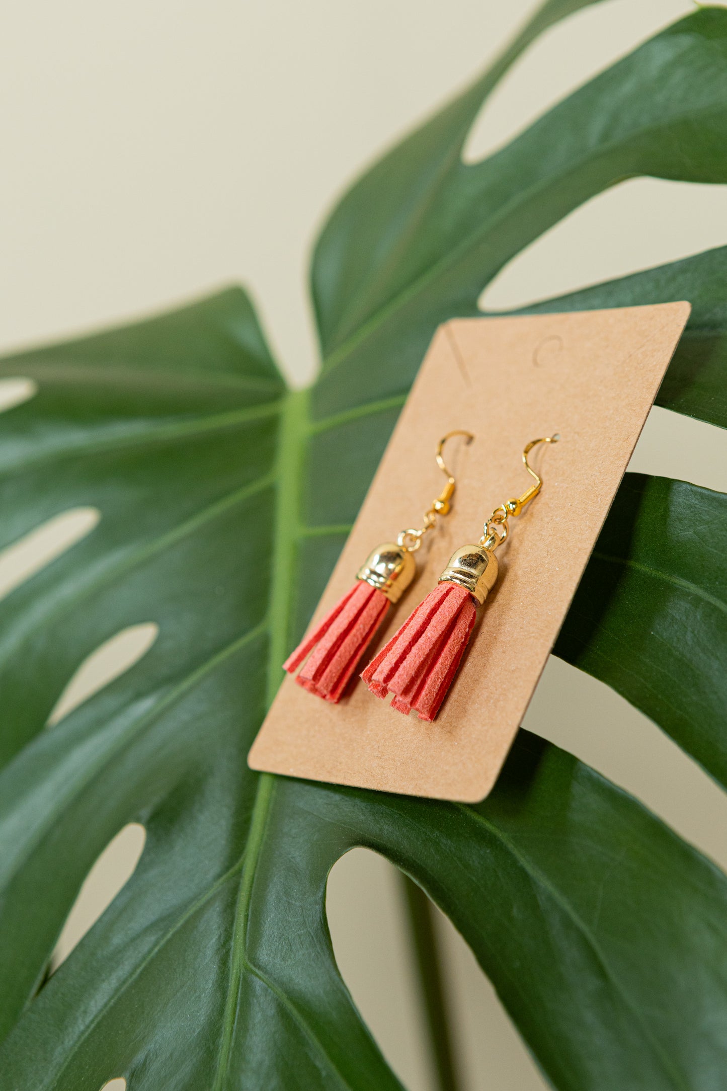 Handmade Tassel Earrings | Boho Statement Jewelry